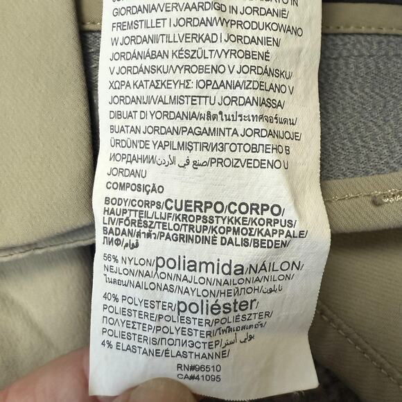 Under Armour Shorts Mens 38 Khaki Beige HeatGear Loose Fit Athletic Golf Nylon - Picture 4 of 8